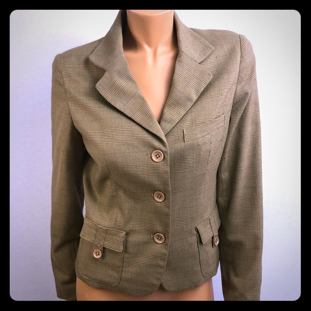 Bob Mackie | Vintage Plaid Blazer